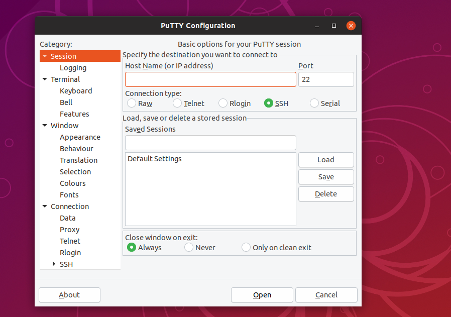 Cara Install Putty Di Ubuntu